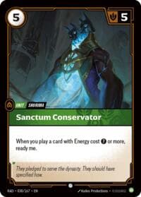Sanctum Conservator - Radiance - Riftbound: League of Legends Trading Card Game card