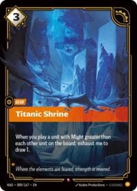 Titanic Shrine - Radiance - Riftbound: League of Legends Trading Card Game card