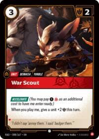 War Scout - Radiance - Riftbound: League of Legends Trading Card Game card