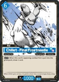 Chillet - Final Frostneedle - Sleeve and Card Set Vol. 1 - Palworld OFFICIAL CARD GAME card