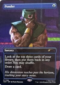 Ponder (7184) - Secret Lair Drop Series - Magic: The Gathering card