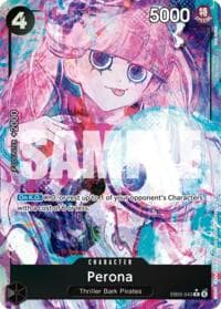 Perona (Alternate Art) - Extra Booster: One Piece Heroines Edition Vol. 2 - One Piece Card Game card
