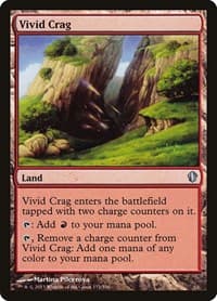 Vivid Crag - Commander 2013 - Magic: The Gathering card