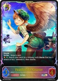 Featherfolk Courier - PR-537 - Shadowverse: Evolve Promo Cards - Shadowverse: Evolve card