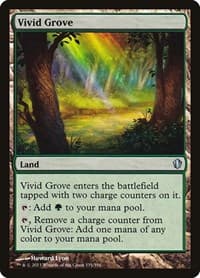 Vivid Grove - Commander 2013 - Magic: The Gathering card