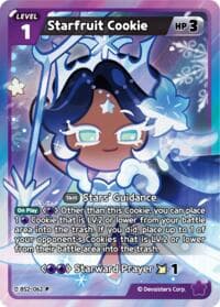 Starfruit Cookie - Promotion Cards - CookieRun: Braverse TCG card