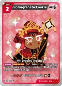 Pomegranate Cookie - Promotion Cards - CookieRun: Braverse TCG card