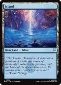 Island (0294) - Marvel: Darkhold Destiny - Magic: The Gathering card