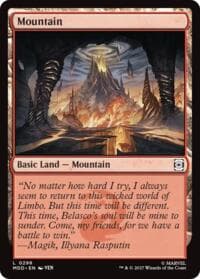 Mountain (0298) - Marvel: Darkhold Destiny - Magic: The Gathering card