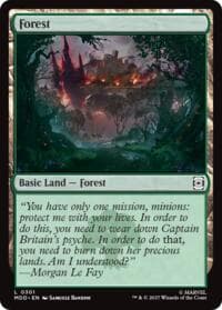Forest (0301) - Marvel: Darkhold Destiny - Magic: The Gathering card