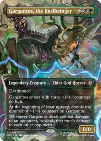 Gargantos, the Endbringer (Borderless) - Commander: Marvel: Darkhold Destiny - Magic: The Gathering card