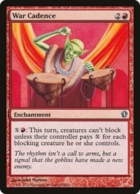 War Cadence - Commander 2013 - Magic: The Gathering card