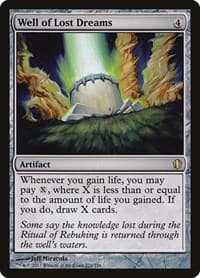 Well of Lost Dreams - Commander 2013 - Magic: The Gathering card