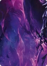 Viserai, the Forsaken // Viserai, Usurper Double Sided Art Card (Middle Left) - GEM Pack 6 - Flesh and Blood TCG card