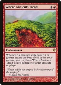 Where Ancients Tread - Commander 2013 - Magic: The Gathering card