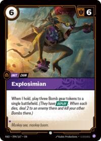 Explosimian - Radiance - Riftbound: League of Legends Trading Card Game card