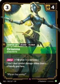 Orianna, Exquisite - Radiance - Riftbound: League of Legends Trading Card Game card