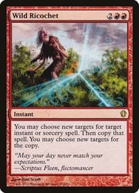 Wild Ricochet - Commander 2013 - Magic: The Gathering card