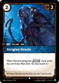 Strigian Oracle - Radiance - Riftbound: League of Legends Trading Card Game card