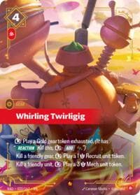 Whirling Twirligig - Radiance - Riftbound: League of Legends Trading Card Game card