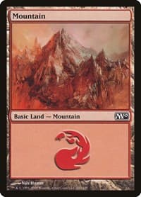 Mountain (243) - Magic 2010 (M10) - Magic: The Gathering card