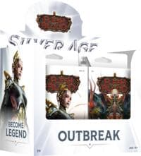 Silver Age: Outbreak Deck Display - Silver Age: Outbreak - Flesh and Blood TCG card