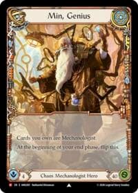 Min, Genius // Min, Mad - Armory Deck: Min - Flesh and Blood TCG card