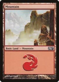 Mountain (245) - Magic 2010 (M10) - Magic: The Gathering card