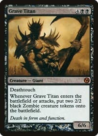 Grave Titan - Media Promos - Magic: The Gathering card