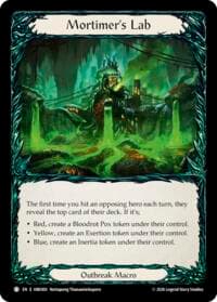 Mortimer's Lab - Outbreak - Flesh and Blood TCG card