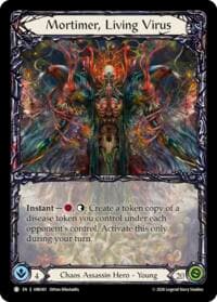 Mortimer, Living Virus - Outbreak - Flesh and Blood TCG card