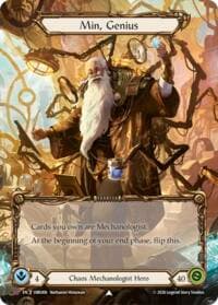 Min, Genius (Marvel) - Outbreak - Flesh and Blood TCG card