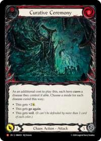 Curative Ceremony - Outbreak - Flesh and Blood TCG card