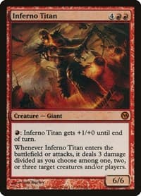 Inferno Titan - Media Promos - Magic: The Gathering card