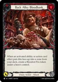 Back Alley Bloodbank - Outbreak - Flesh and Blood TCG card