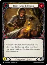 Back Alley Bilebank - Outbreak - Flesh and Blood TCG card