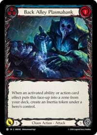 Back Alley Plasmabank - Outbreak - Flesh and Blood TCG card