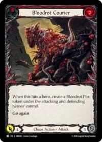 Bloodrot Courier - Outbreak - Flesh and Blood TCG card