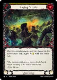 Raging Streets - Outbreak - Flesh and Blood TCG card