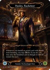 Huxley, Racketeer (Marvel) - Outbreak - Flesh and Blood TCG card
