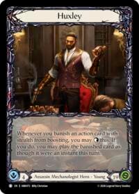 Huxley - Outbreak - Flesh and Blood TCG card