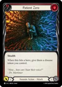 Patient Zero - Outbreak - Flesh and Blood TCG card