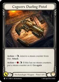 Cogwerx Dueling Pistol - Outbreak - Flesh and Blood TCG card