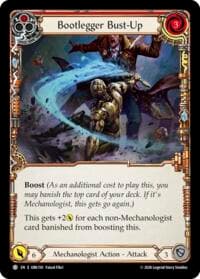 Bootlegger Bust-Up - Outbreak - Flesh and Blood TCG card