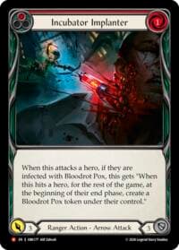 Incubator Implanter - Outbreak - Flesh and Blood TCG card