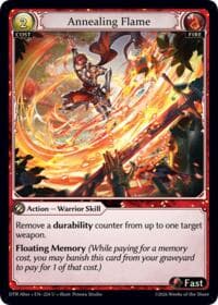 Annealing Flame - Distorted Reflections Alter Edition - Grand Archive TCG card
