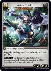 Astute Tracker - Distorted Reflections Alter Edition - Grand Archive TCG card