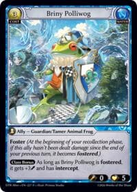 Briny Polliwog - Distorted Reflections Alter Edition - Grand Archive TCG card