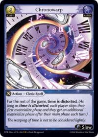 Chronowarp - Distorted Reflections Alter Edition - Grand Archive TCG card