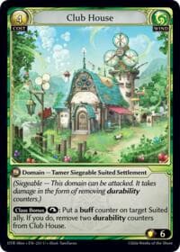 Club House - Distorted Reflections Alter Edition - Grand Archive TCG card